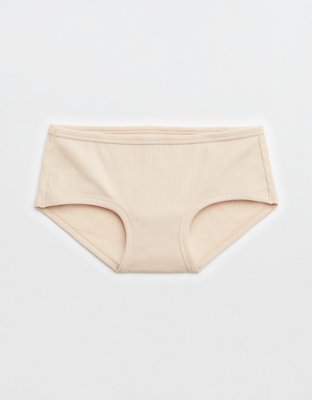 aerie Ribbed Cotton Boybrief Underwear - ShopStyle Teen Girls
