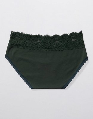 Aerie Cotton Eyelash Lace Boybrief Underwear