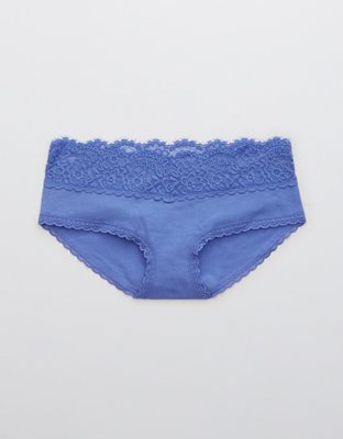 Aerie Cotton Eyelash Lace Boybrief Underwear