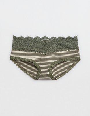 Aerie Cotton Eyelash Lace Bikini Underwear