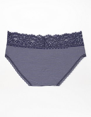 Aerie Cotton Eyelash Lace Boybrief Underwear