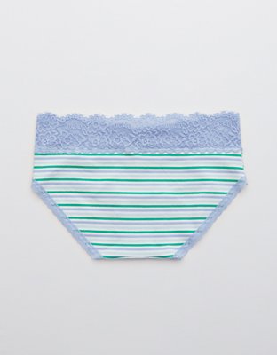 Aerie Cotton Eyelash Lace Boybrief Underwear