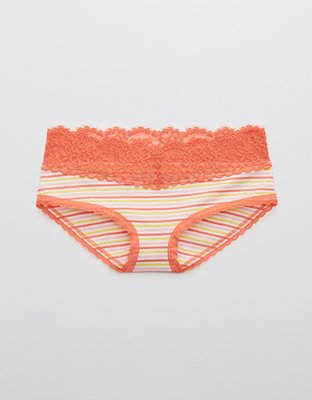 Aerie Cotton Eyelash Lace Boybrief Underwear
