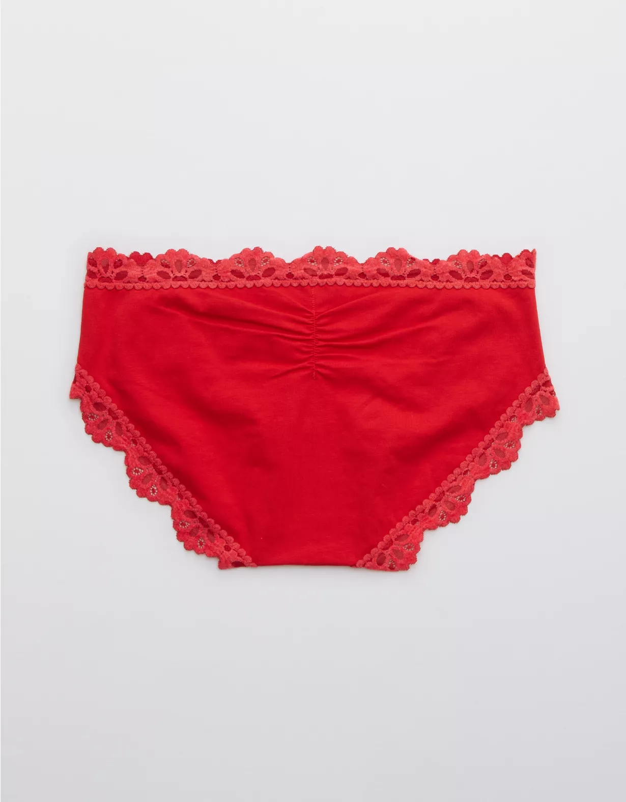 Aerie Cotton Snowday Lace Boybrief Underwear