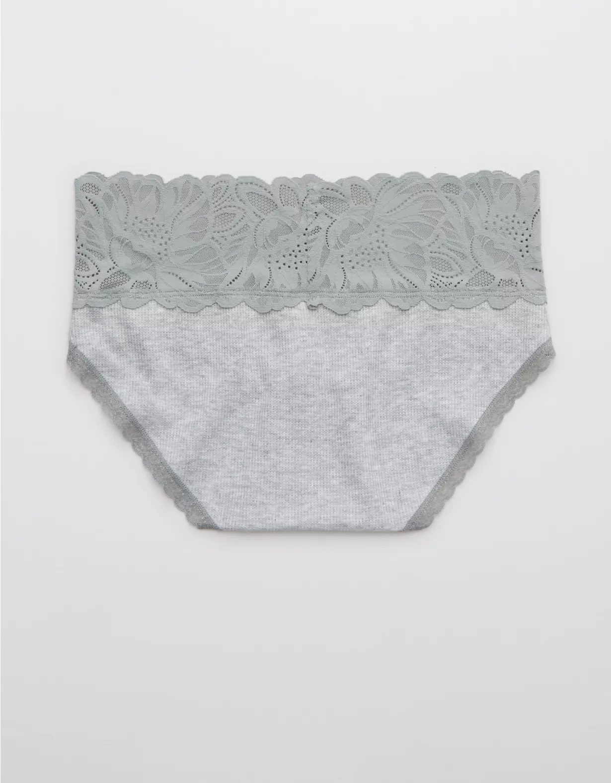Aerie Waffle Holiday Best Lace Boybrief Underwear
