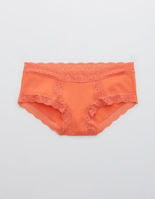 Aerie Cotton Lace Boybrief Underwear