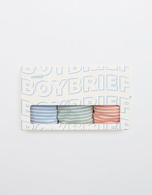 Aerie Cotton Boybrief Underwear 3-Pack