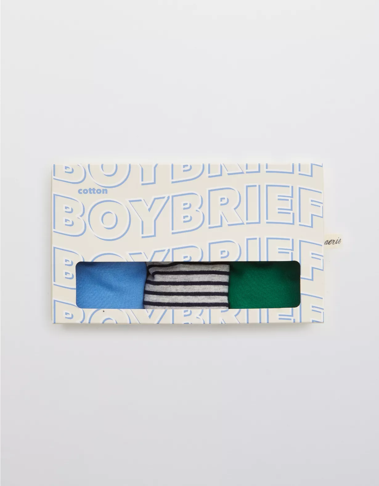 Aerie Cotton Logo Boybrief Underwear 3-Pack