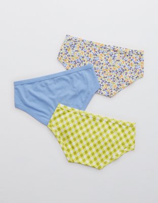 Aerie Cotton Boybrief Underwear 3-Pack