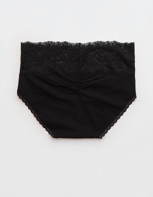 Aerie Candy Lace Cotton Boybrief Underwear