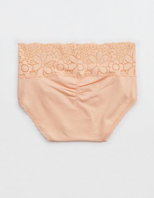 Aerie Candy Lace Cotton Boybrief Underwear