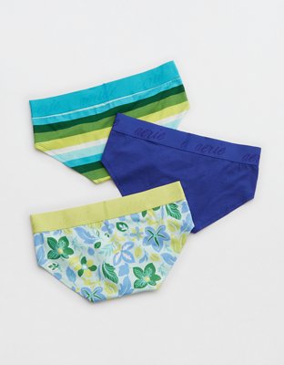 Aerie Cotton Logo Boybrief Underwear 3-Pack