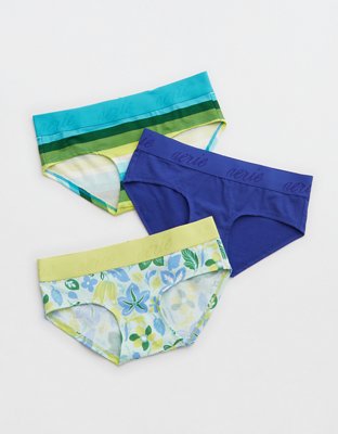 Aerie Cotton Logo Boybrief Underwear 3-Pack