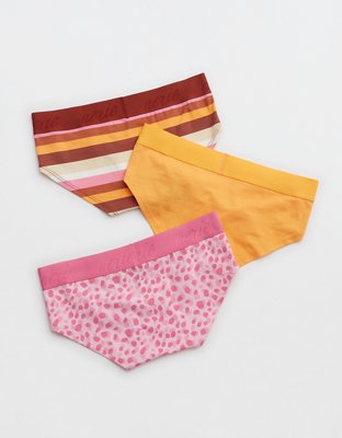 Aerie Cotton Logo Boybrief Underwear 3Pack