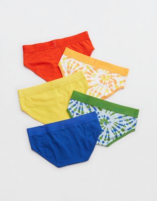 Aerie Pride Cotton Logo Boybrief Underwear 5-Pack