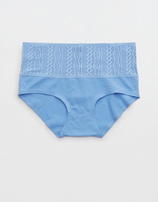 Aerie Seamless Cable Thong Underwear