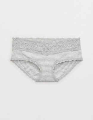 Aerie Cotton Eyelash Lace Bikini Underwear