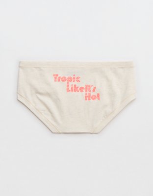 Cute Elastic Bikini Panties Comfy Breathable Low Cut Cotton - Temu Canada