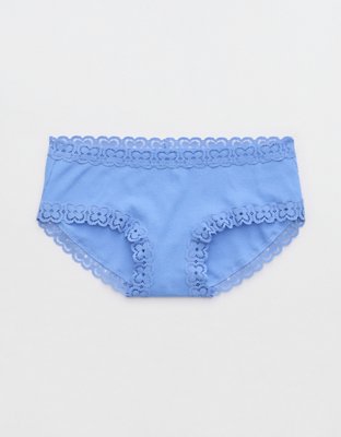 Aerie Superchill Cotton Cozy Lace Boybrief Underwear