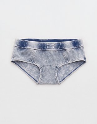 Трусы AE Boybrief, хлопок, деним — Aerie — фото 4