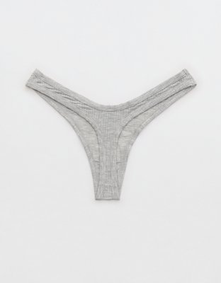 Superchill Modal Rib Thong Underwear | Aerie