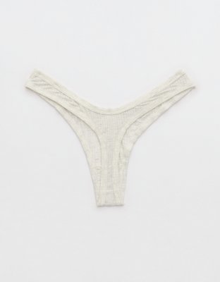 Superchill Modal Rib Thong Underwear | Aerie