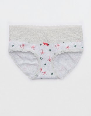 Superchill Vintage Lace Cotton Boybrief Underwear