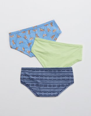 Aerie Cotton Boybrief Underwear 3-Pack