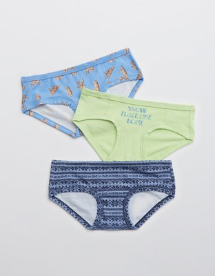 Aerie Cotton Boybrief Underwear 3-Pack