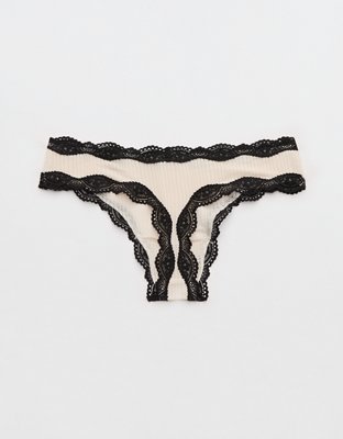 Superchill Modal Lace Thong Underwear
