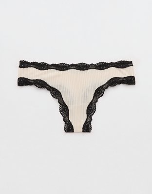 Superchill Modal Lace Thong Underwear