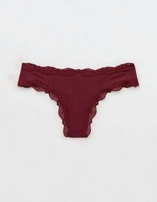 Superchill Modal Lace Thong Underwear