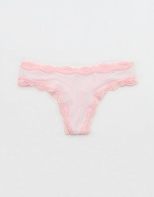 Superchill Modal Lace Thong Underwear