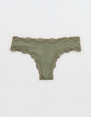 Superchill Modal Lace Thong Underwear