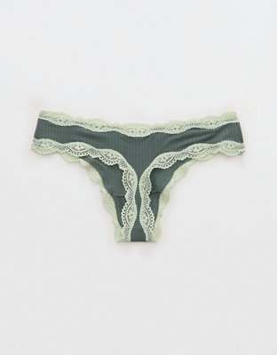 Superchill Modal Lace Thong Underwear