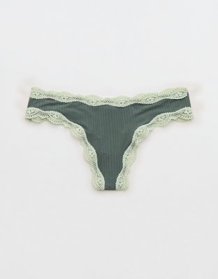 Superchill Modal Lace Thong Underwear