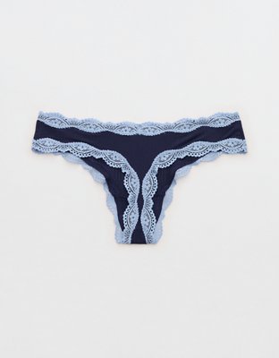 Superchill Modal Lace Thong Underwear
