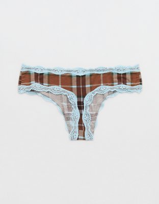 Superchill Modal Lace Thong Underwear