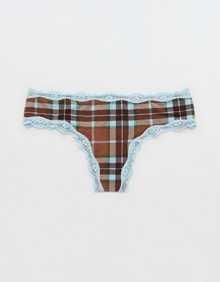Superchill Modal Lace Thong Underwear