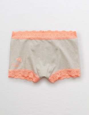 Aerie Cotton Mid Rise Boyshort Underwear