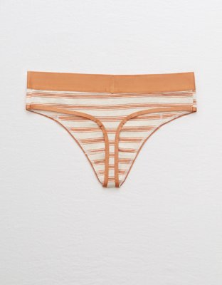 Aerie Cotton High Waisted Thong Underwear