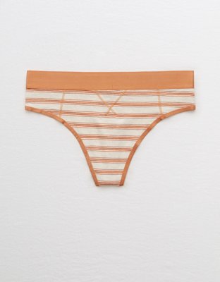 Aerie Cotton High Waisted Thong Underwear