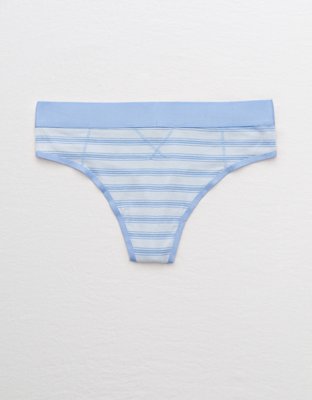 Aerie Cotton High Waisted Thong Underwear