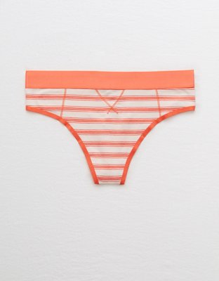 Aerie Cotton High Waisted Thong Underwear