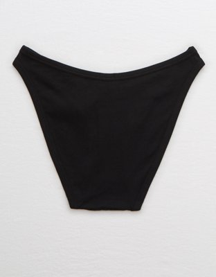 Aerie Ribbed High Cut Bikini Underwear