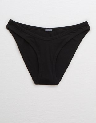 Aerie Seamless Logo High Waisted Mom Underwear