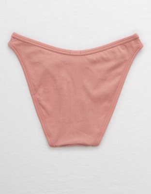 Трусы-бикини Cut, в рубчик — Aerie — фото 2
