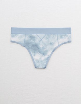 Aerie Ribbed High Waisted Thong Underwear