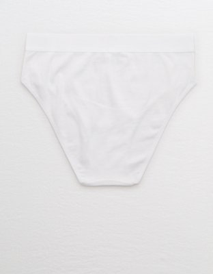 Aerie Ribbed High Waisted Bikini Underwear