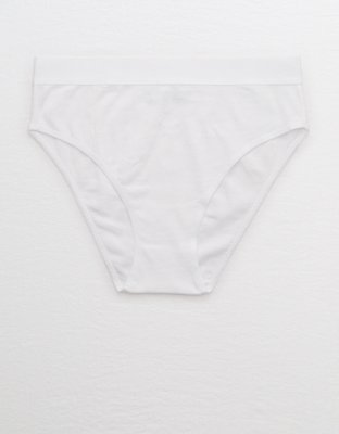 Aerie Ribbed High Waisted Bikini Underwear